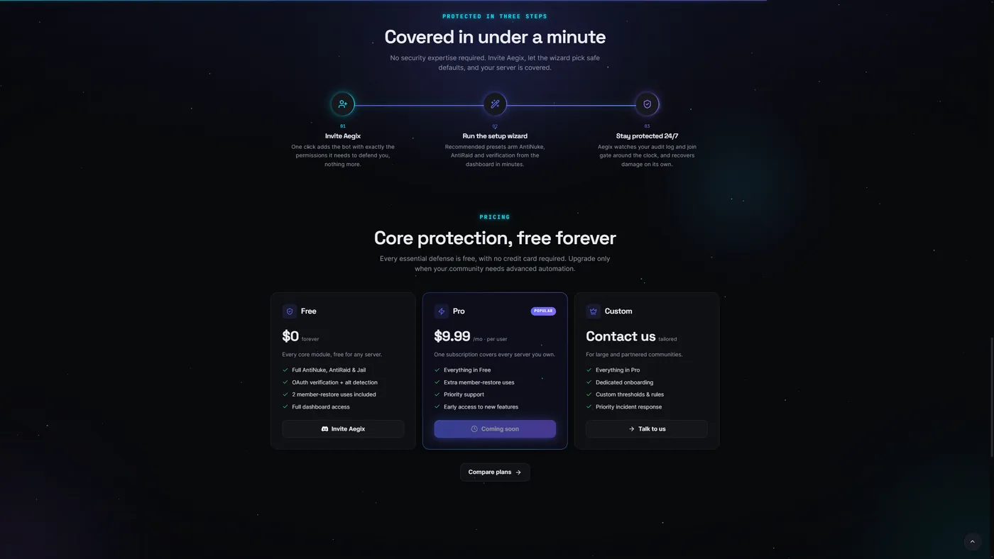 Aegix screenshot 2